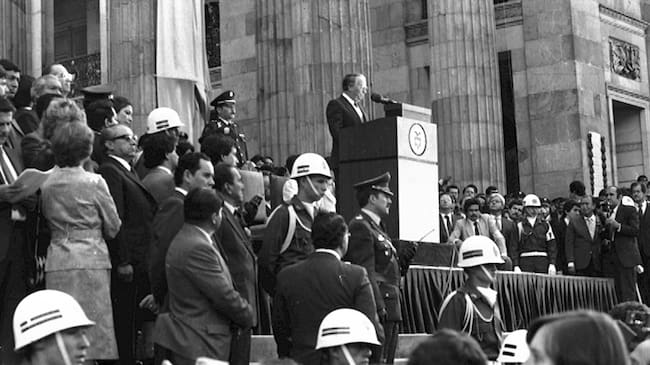 Belisario Betancur. Foto: Colprensa