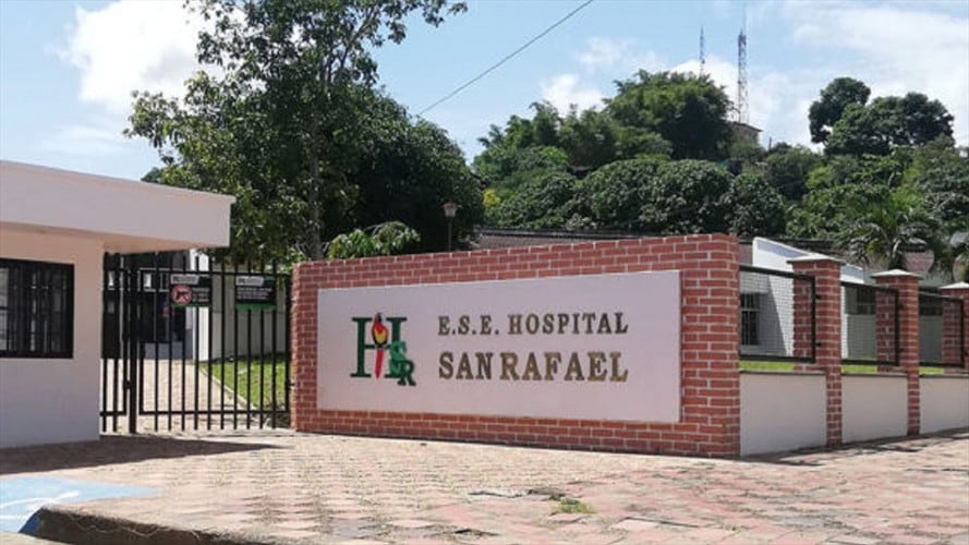 Un ciudadano denunció irregularidades en el nombramiento de Mario Andrés Posada Muñoz como gerente del hospital. . Foto: Tomada de la página https://hospitalsanrafael.gov.co