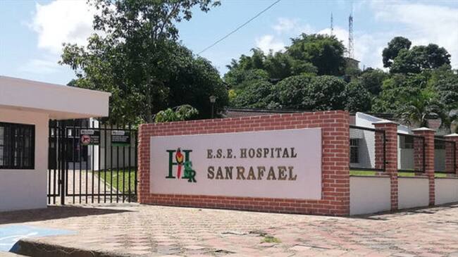 Un ciudadano denunció irregularidades en el nombramiento de Mario Andrés Posada Muñoz como gerente del hospital. . Foto: Tomada de la página https://hospitalsanrafael.gov.co