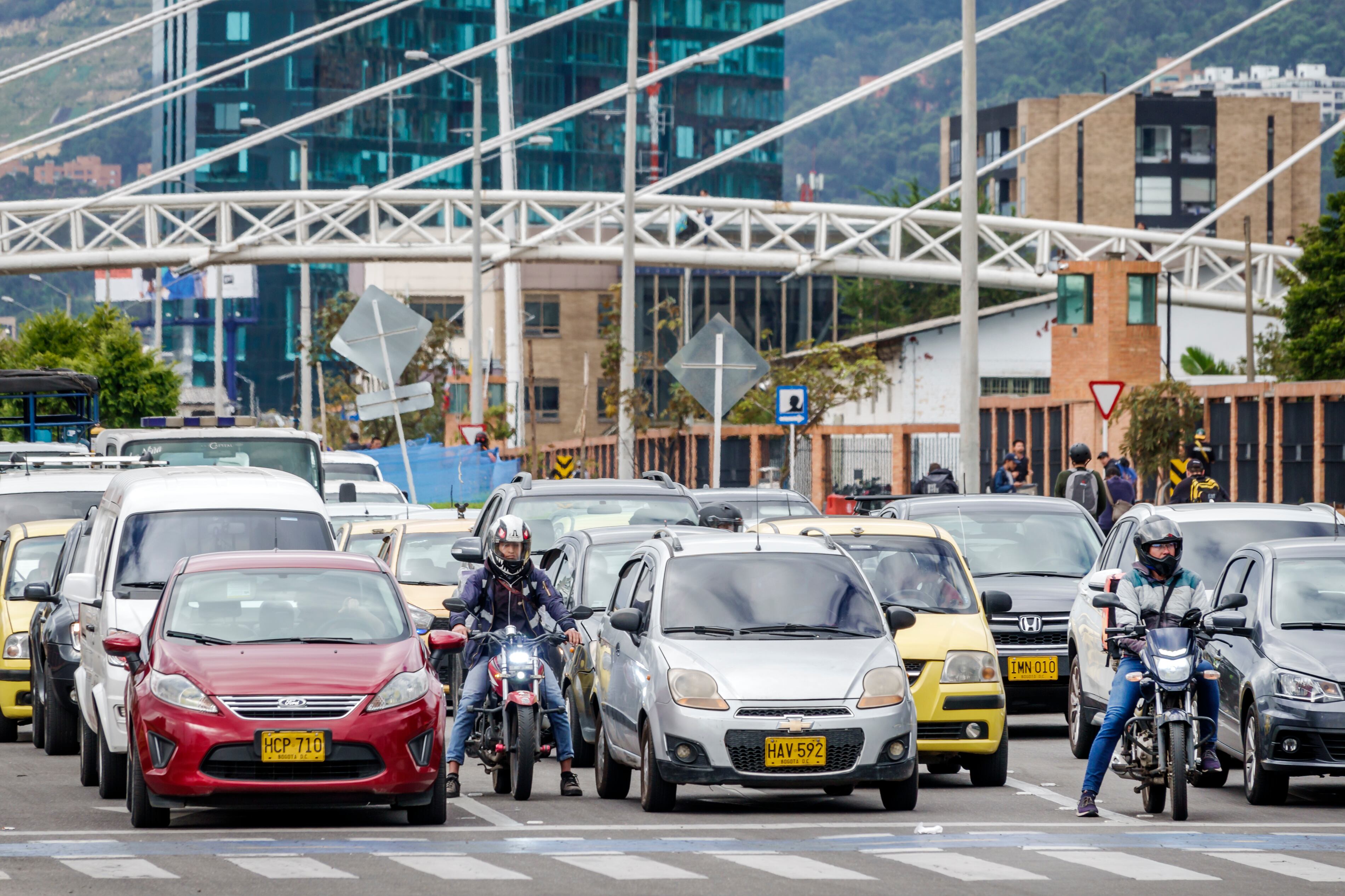 Pico y placa Bogotá. (Foto: Jeffrey Greenberg/Universal Images Group via Getty Images.