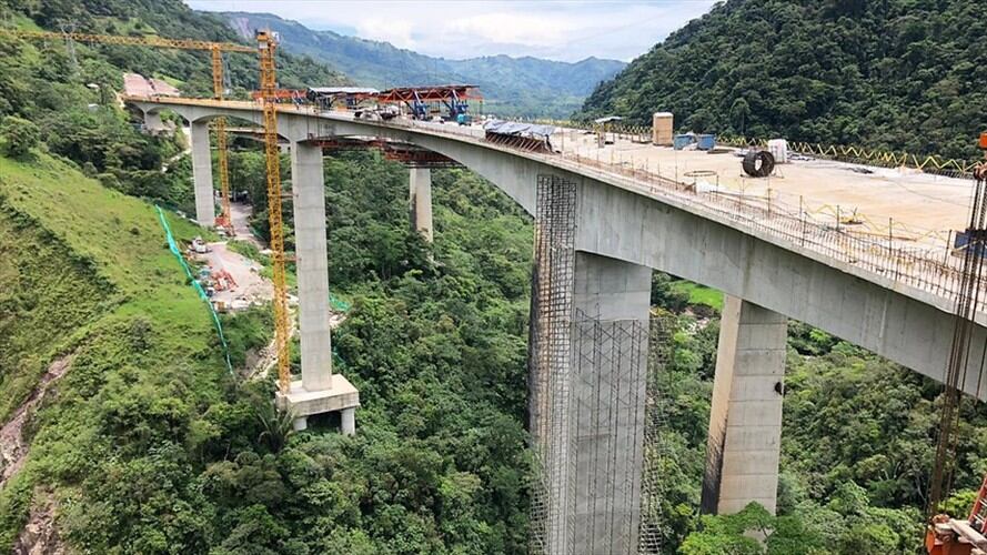Puente Chirajara. Foto: Colprensa