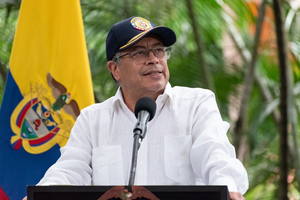 Gustavo Petro, presidente de Colombia. Foto: Getty Images.