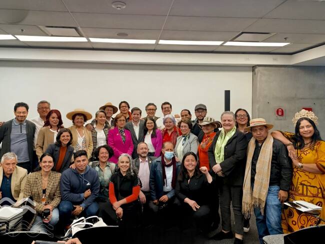 Reunión del Pacto Histórico con el ministro del Interior. Foto: Suministrada