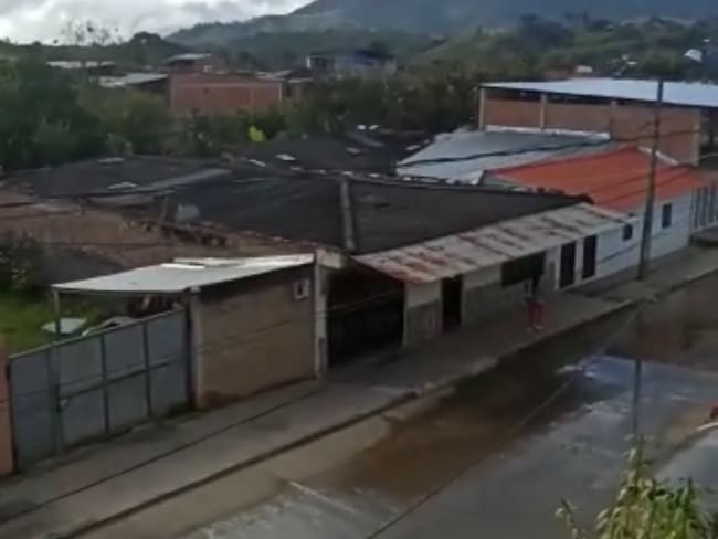 Nuevo hostigamiento a la fuerza pública en Dagua, Valle del Cauca. Foto: Cortesía