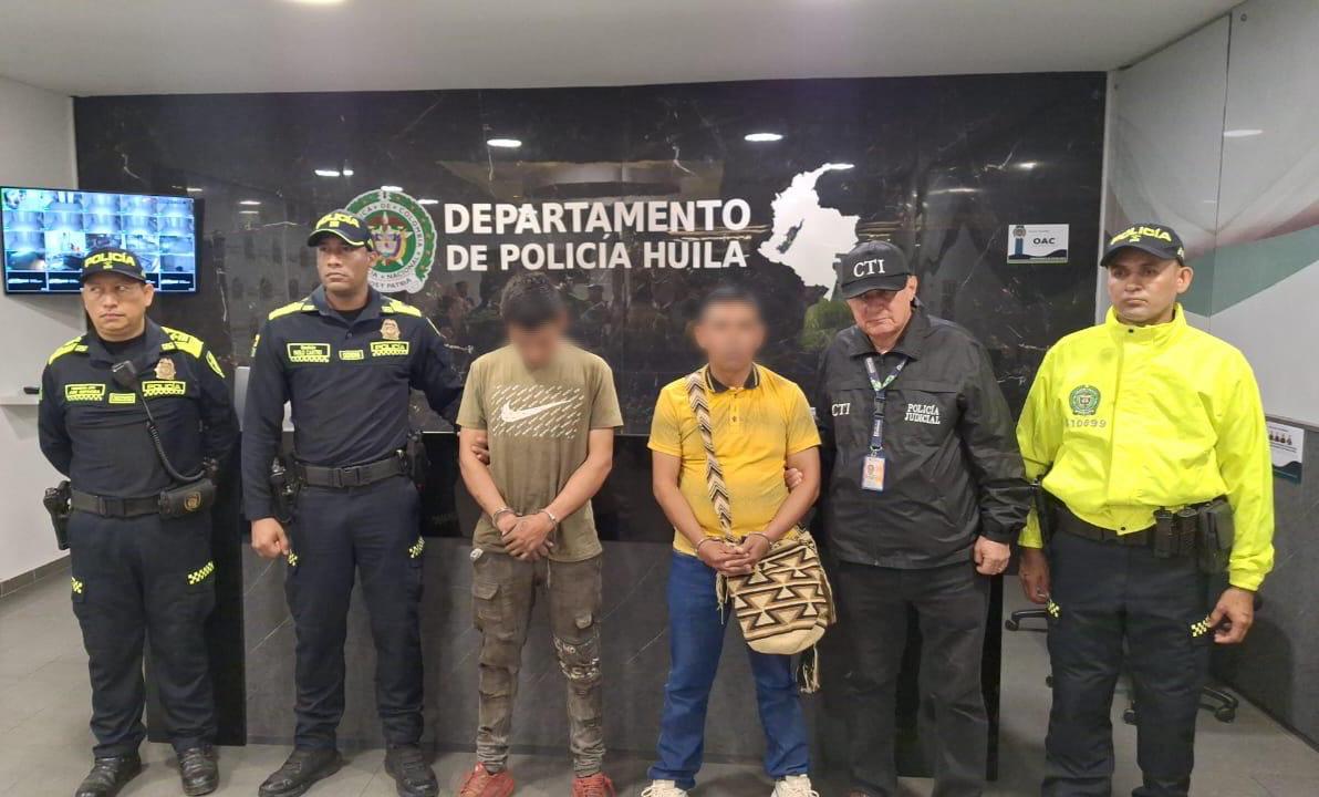 Captura de alias ‘Quipo’. Foto: Policía Nacional