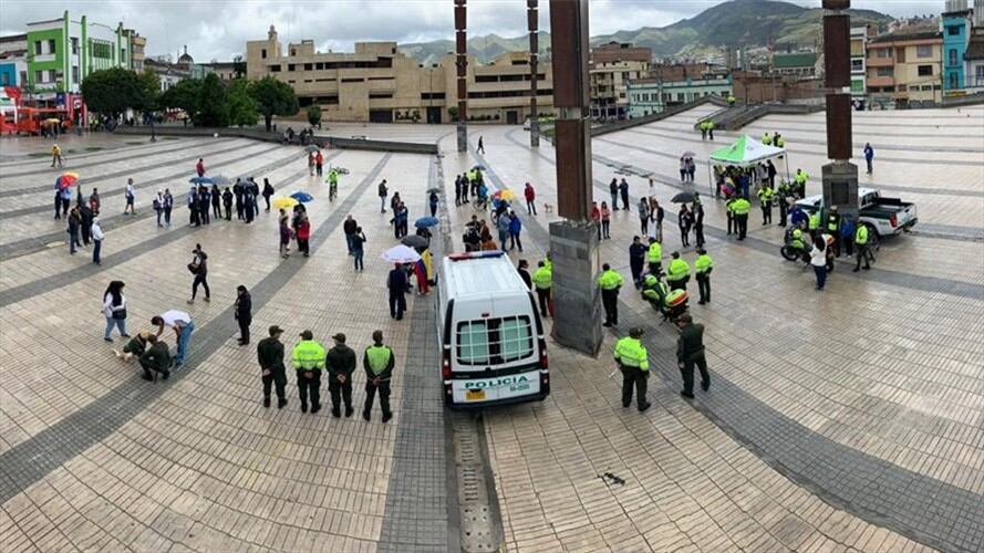 El acto fue acompañado por integrantes de la población civil, Ejército y Policía Nacional. Foto: Paulo Paz