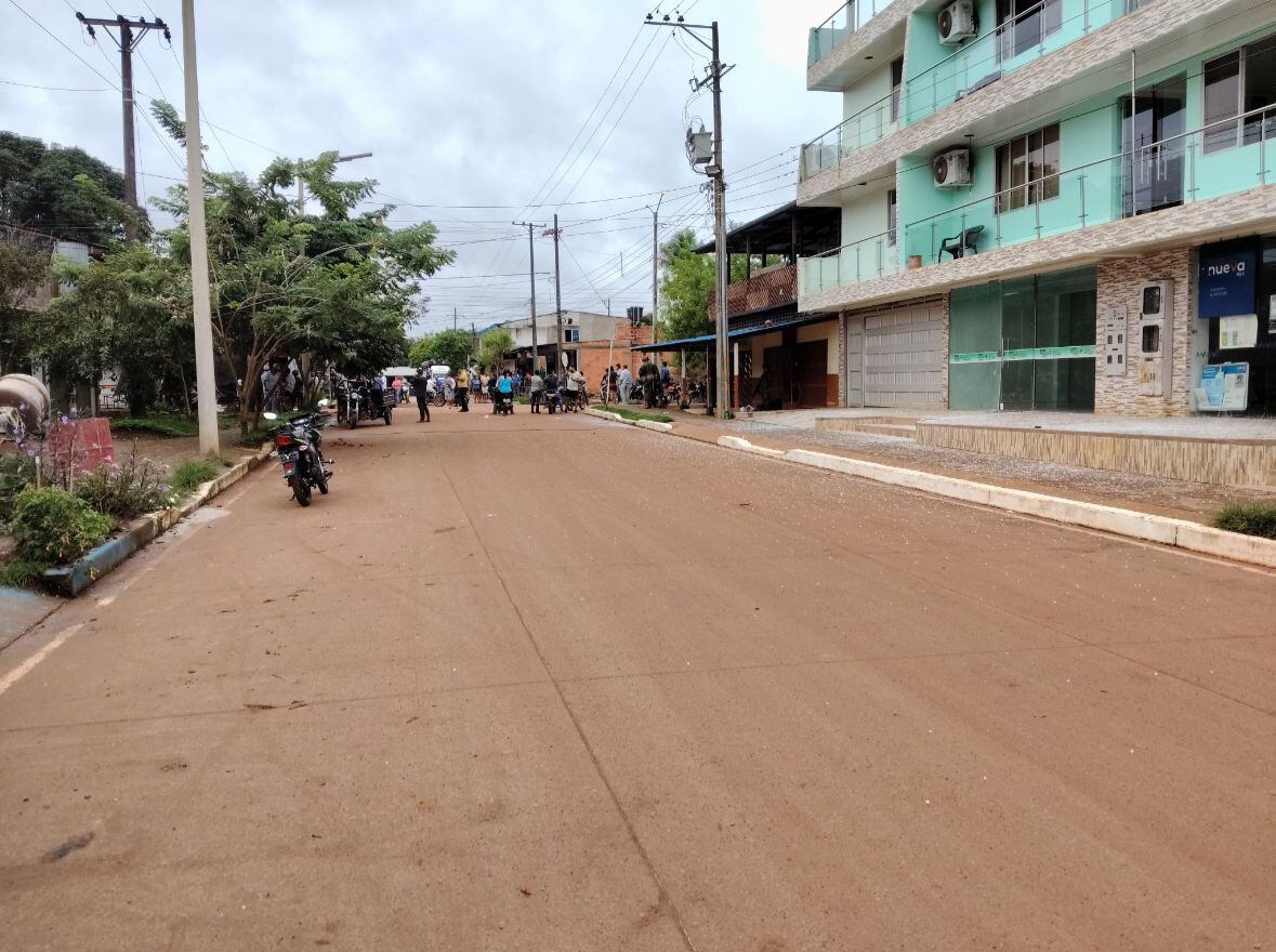 Motobomba en Calamar, Guaviare. Foto: Proporcionada por Laura Palomino