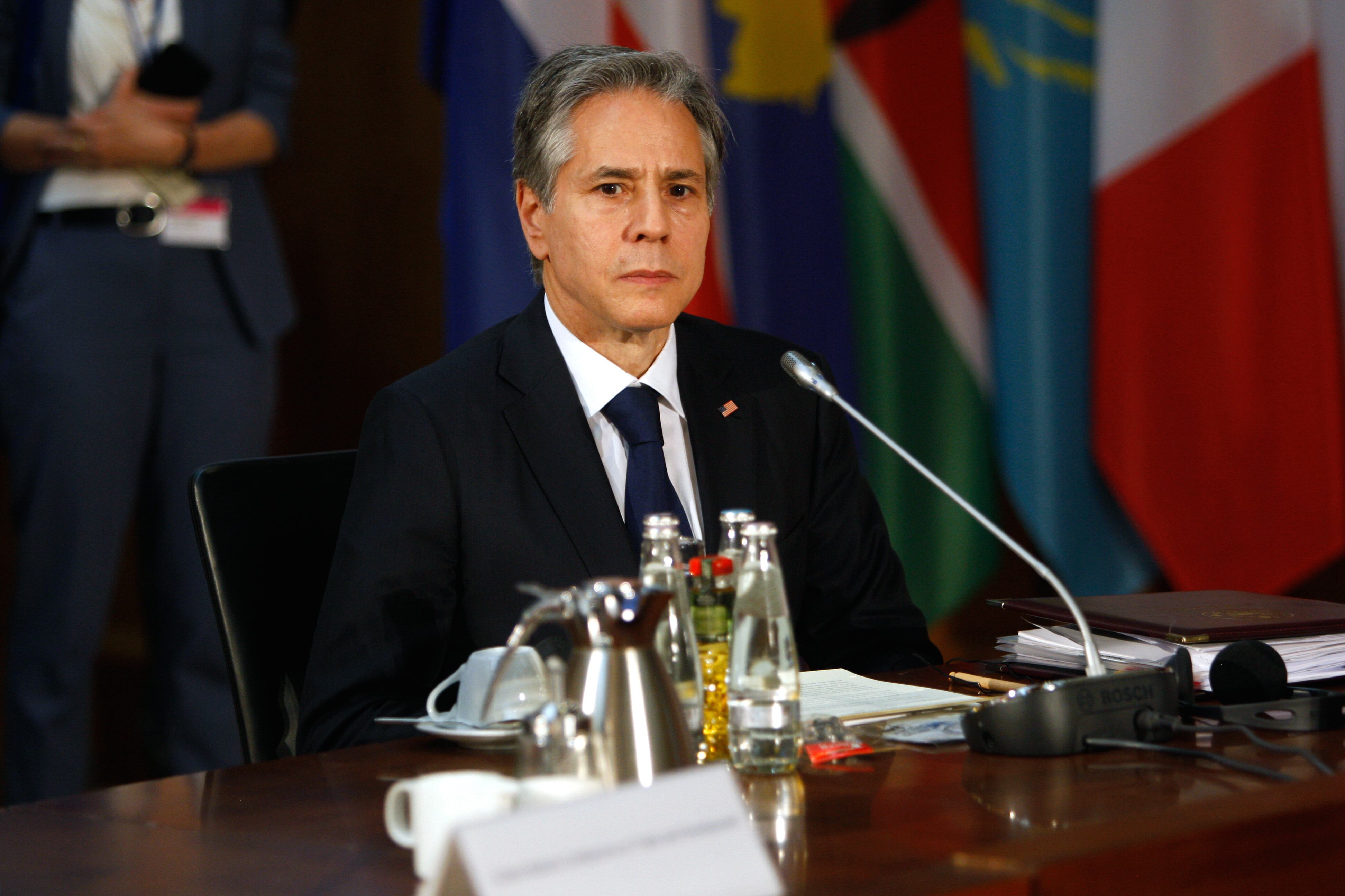 Antony Blinken, secretario de Estado de Estados Unidos. (Photo by Mika Savolainen - Pool / Getty Images)