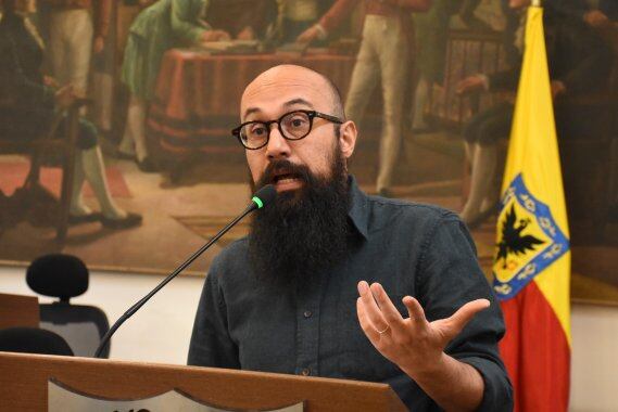 Carlos Carrillo. Foto: Concejo de Bogotá.