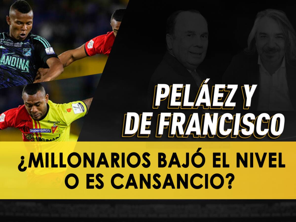 Escuche aquí el audio completo de Peláez y De Francisco de este 24 de julio