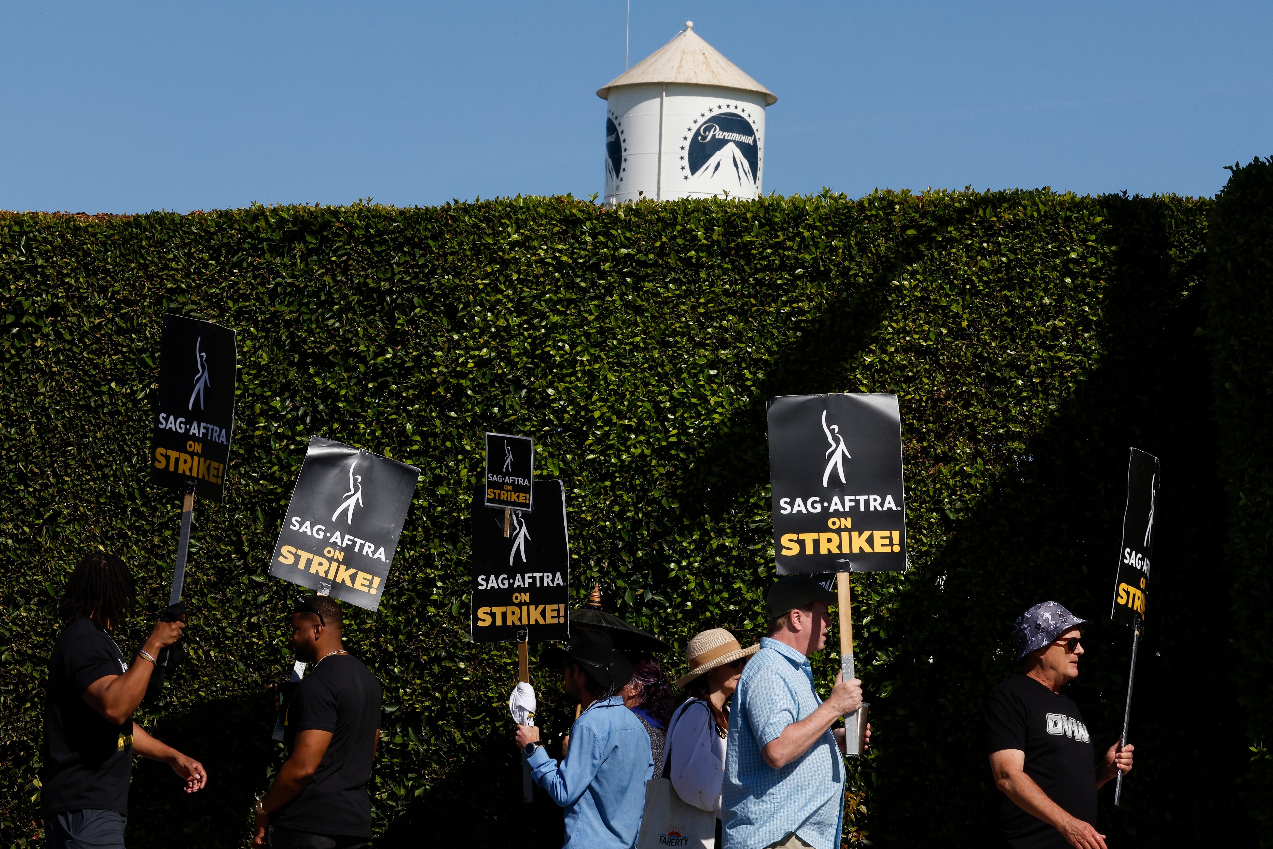 Sindicatos de Hollywood. EFE/EPA/CAROLINE BREHMAN