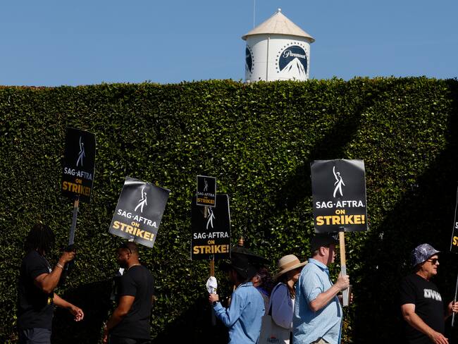 Sindicatos de Hollywood. EFE/EPA/CAROLINE BREHMAN