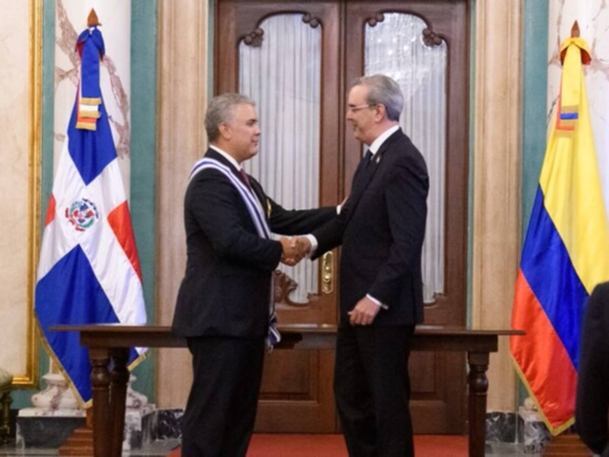 Colombia y República Dominicana firmaron cooperación bilateral