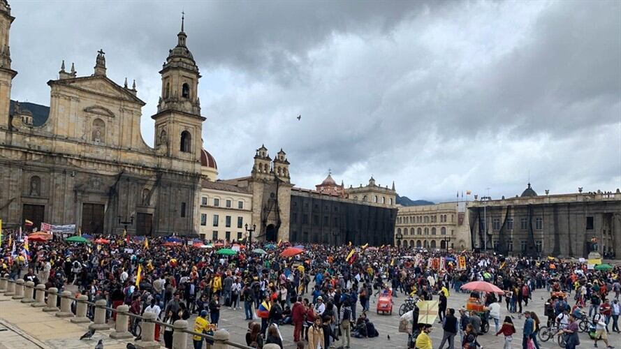 Movilización social. Foto: La W