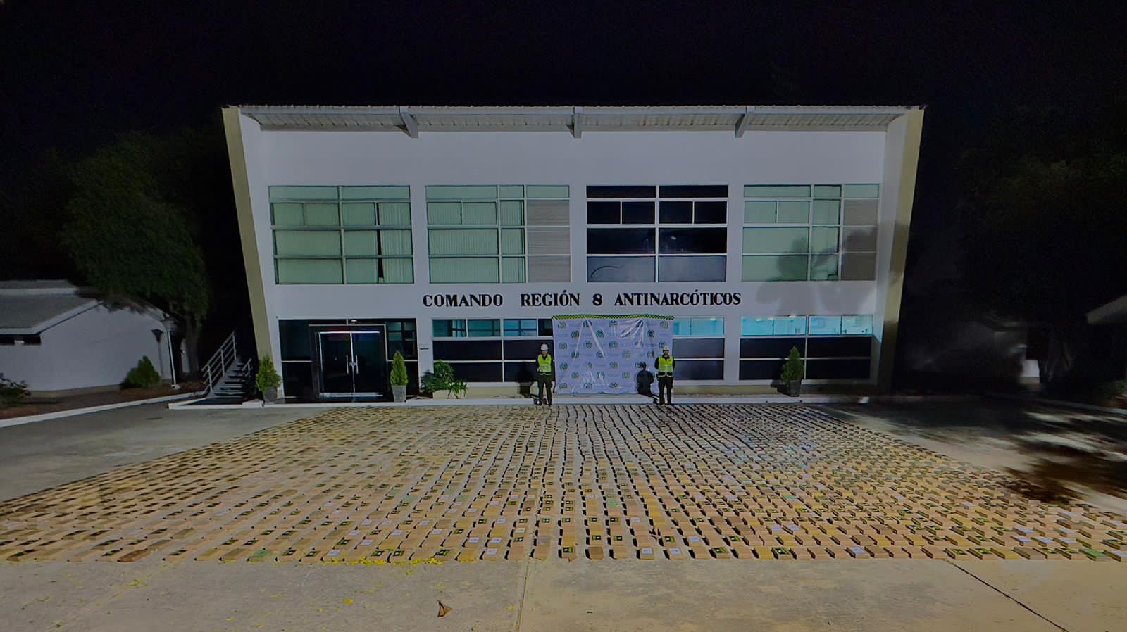 Incautación de droga en Santa Marta. Foto. Policía Nacional