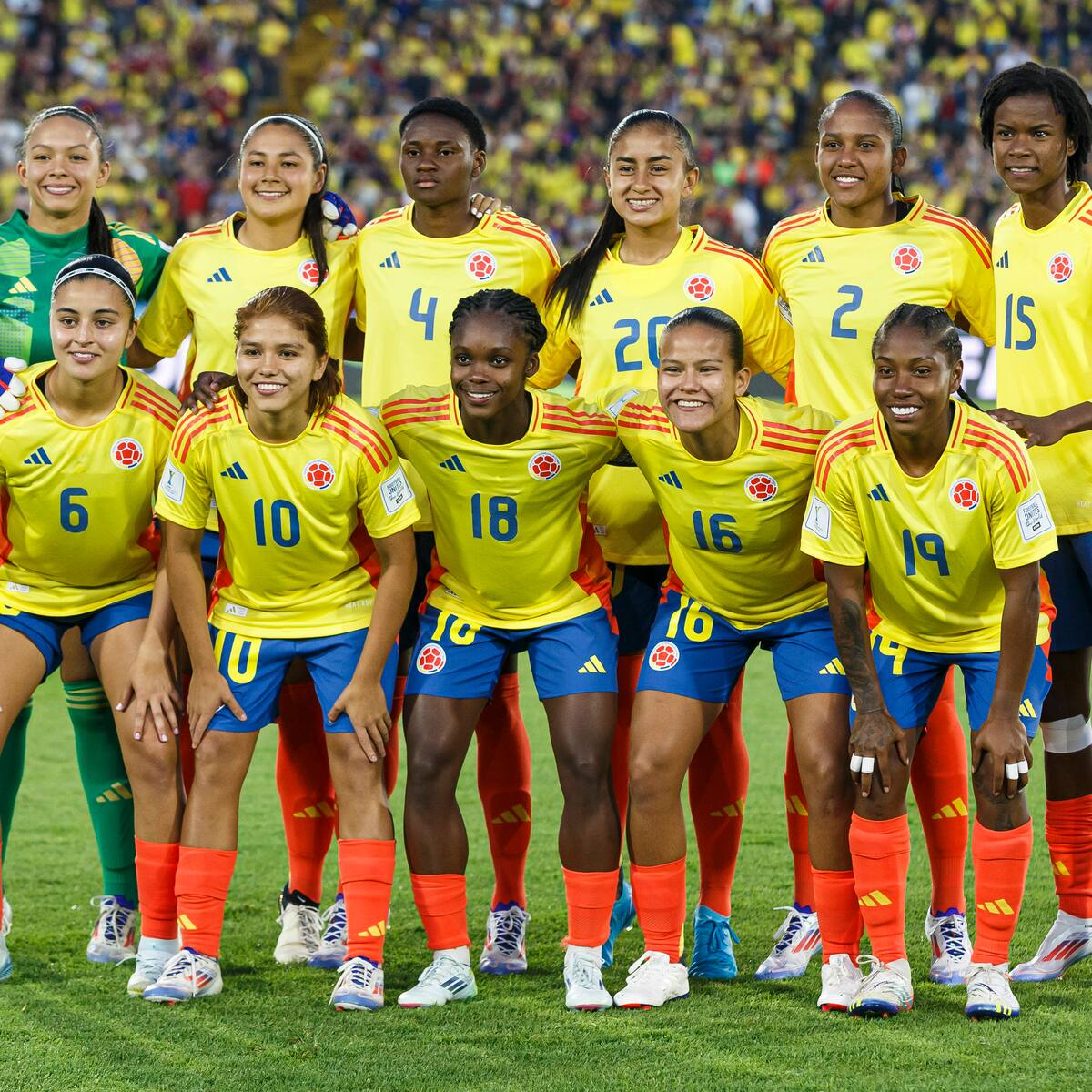 Esta es la titular de Colombia contra Corea del Sur por octavos de Mundial femenino Sub 20
