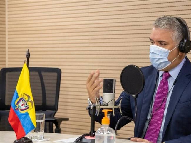 Presidente Iván Duque. Foto: Cortesía Presidencia