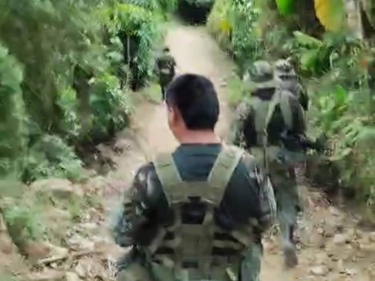 Las disidencias hostigaron a la Fuerza Pública en el norte del Cauca