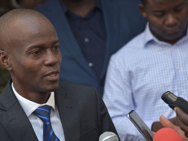 El presidente Iván Duque entregó detalles de la investigación sobre el asesinato del presidente de Haití. Foto: Getty Images / HECTOR RETAMAL