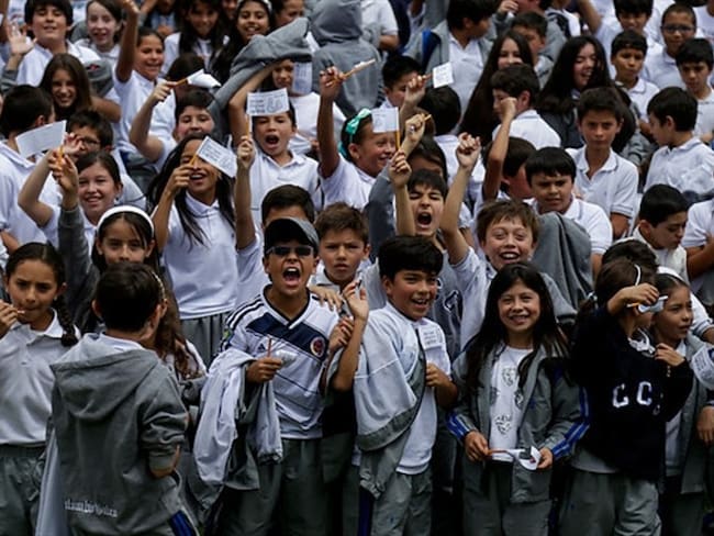Alertan que 5.000 niños se quedarán sin cupo escolar en Bogotá. Foto: Colprensa