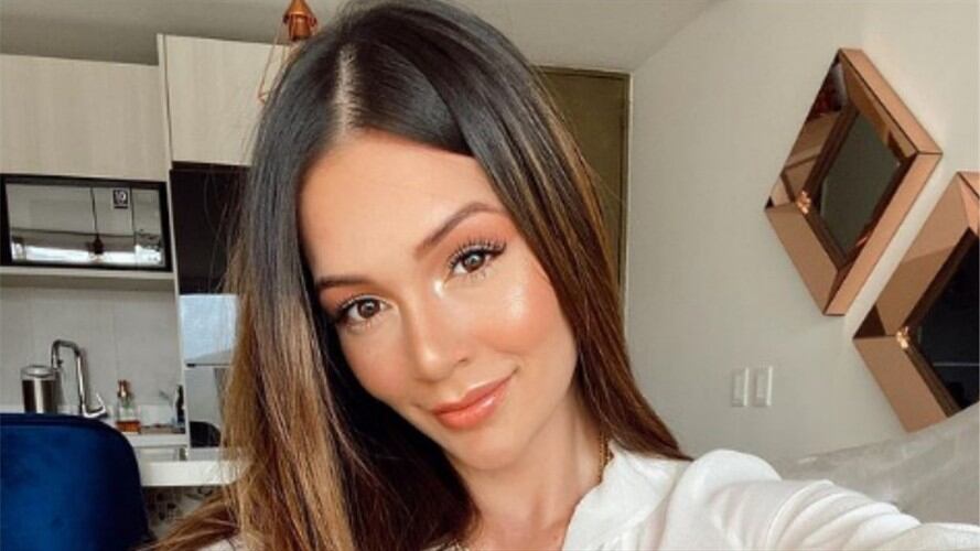 Lina Tejeiro aclaró dudas sobre su relación con jugador de Santa Fe. Foto: Instagram: @linatejeiro