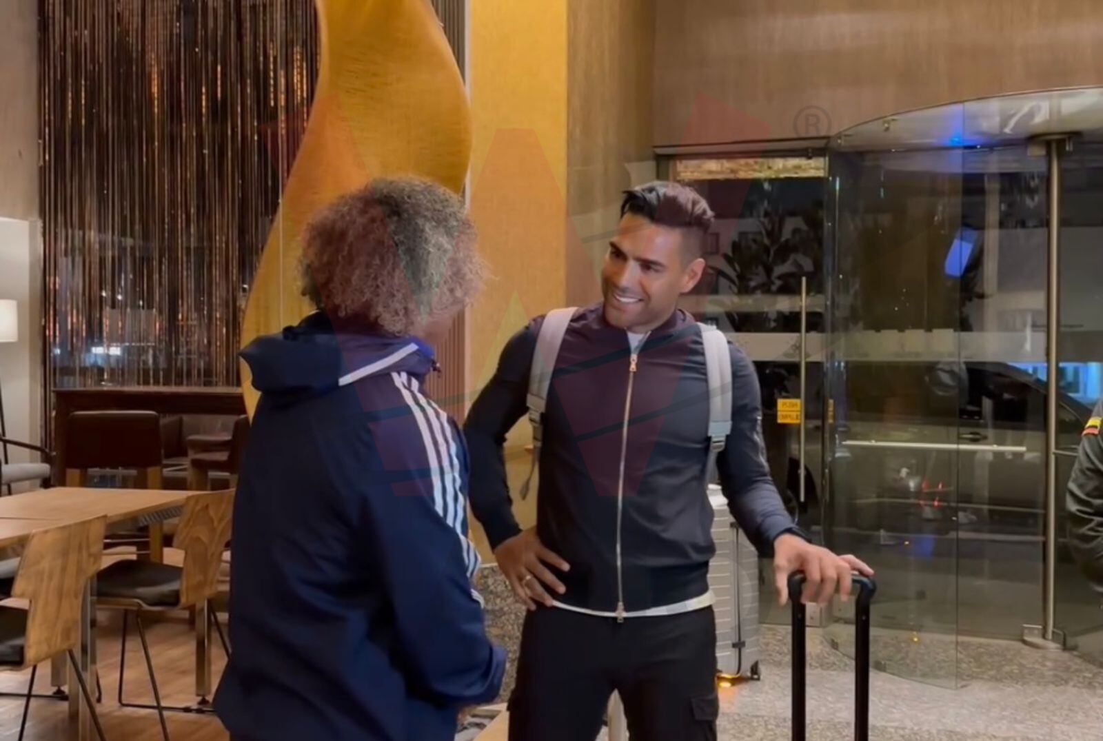 Falcao García y Alberto Gamero. Foto: W Radio