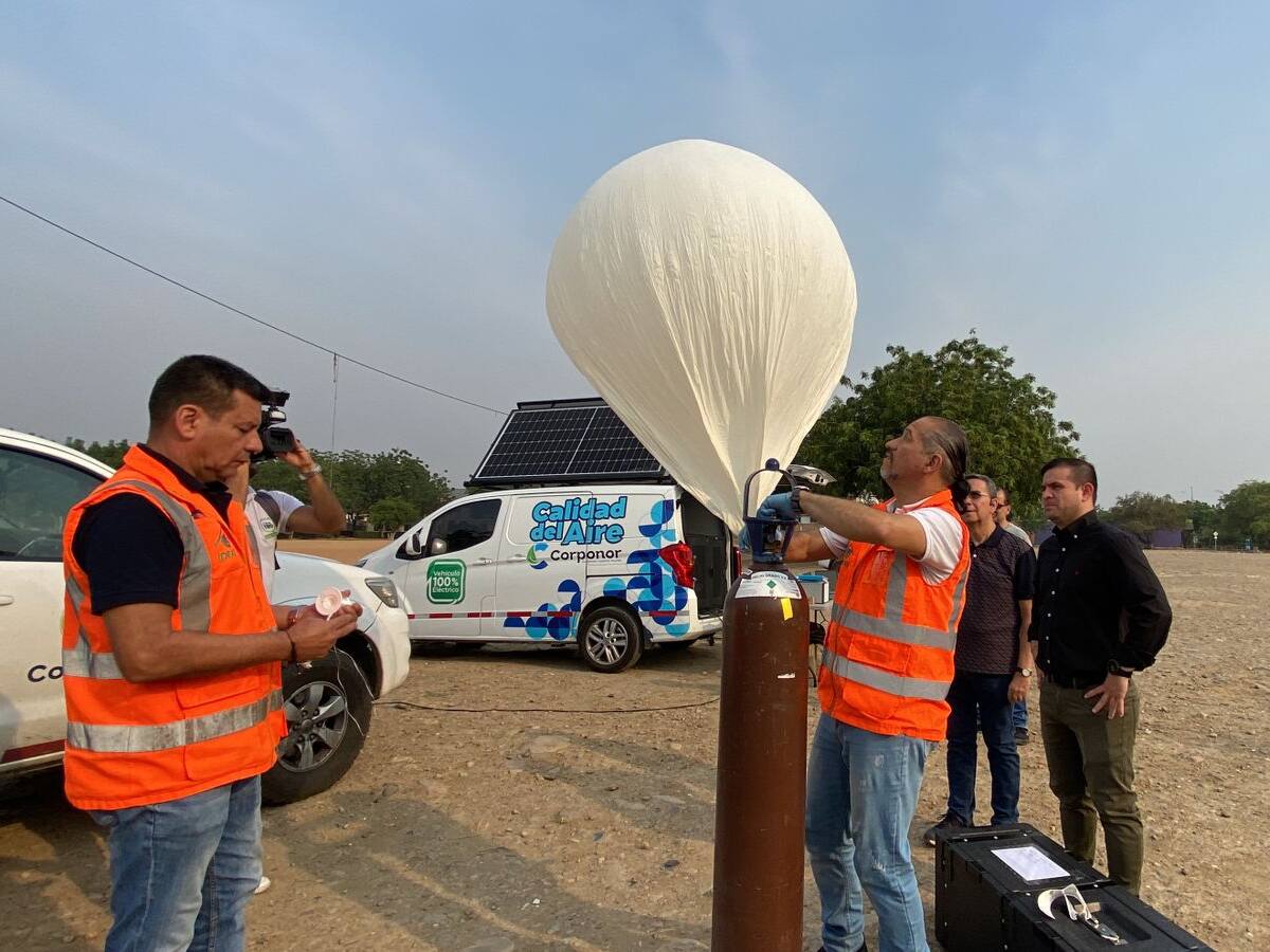 IDEAM adelanta en Cúcuta pruebas de radiosondeo meteorológico