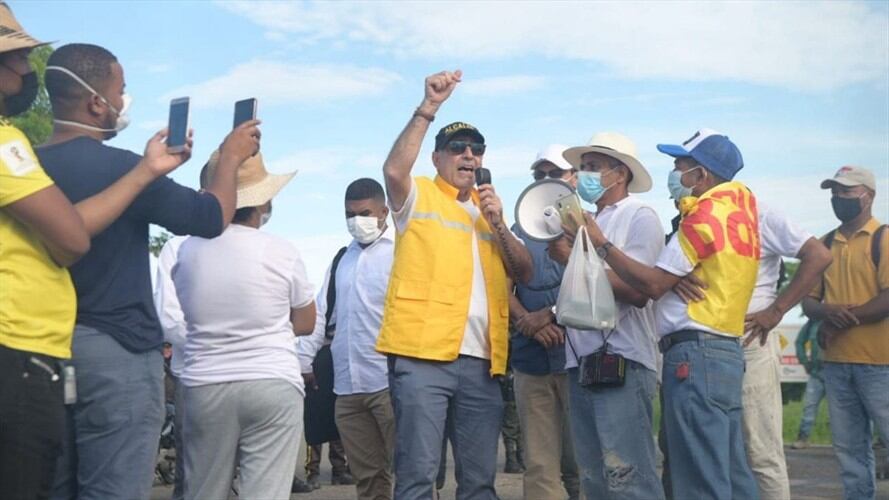 Dau se comprometió a gestionar un crédito para aportar la parte de recursos que le corresponden al Distrito para el desarrollo de ese esperado proyecto. Foto: Cortesía Alcaldía de Cartagena
