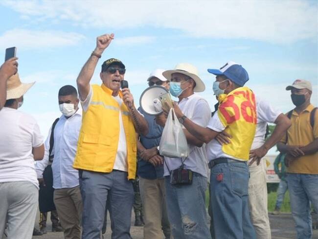 Dau se comprometió a gestionar un crédito para aportar la parte de recursos que le corresponden al Distrito para el desarrollo de ese esperado proyecto. Foto: Cortesía Alcaldía de Cartagena