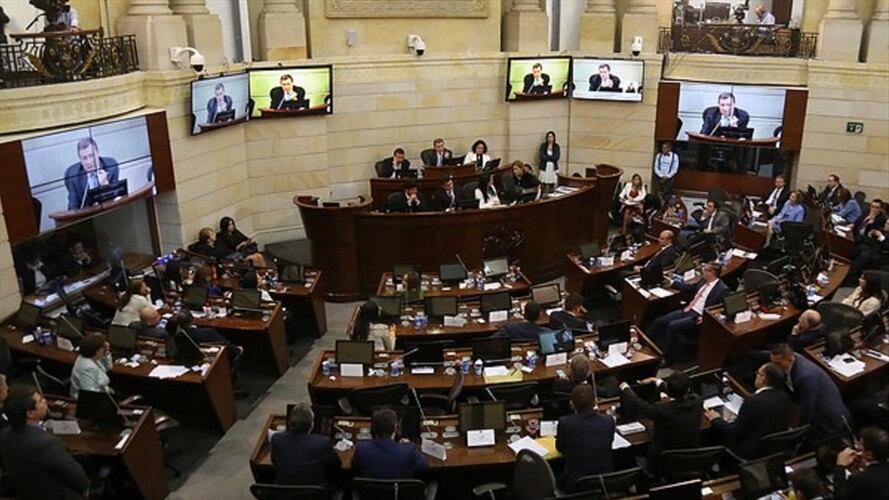 Polémica en el Congreso por cambio en las reglas de juego de elección del Fiscal. Foto: Colprensa