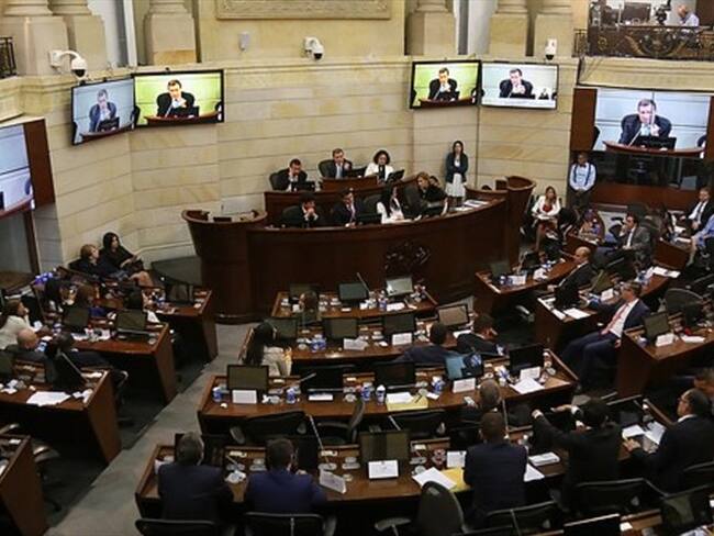 Polémica en el Congreso por cambio en las reglas de juego de elección del Fiscal. Foto: Colprensa