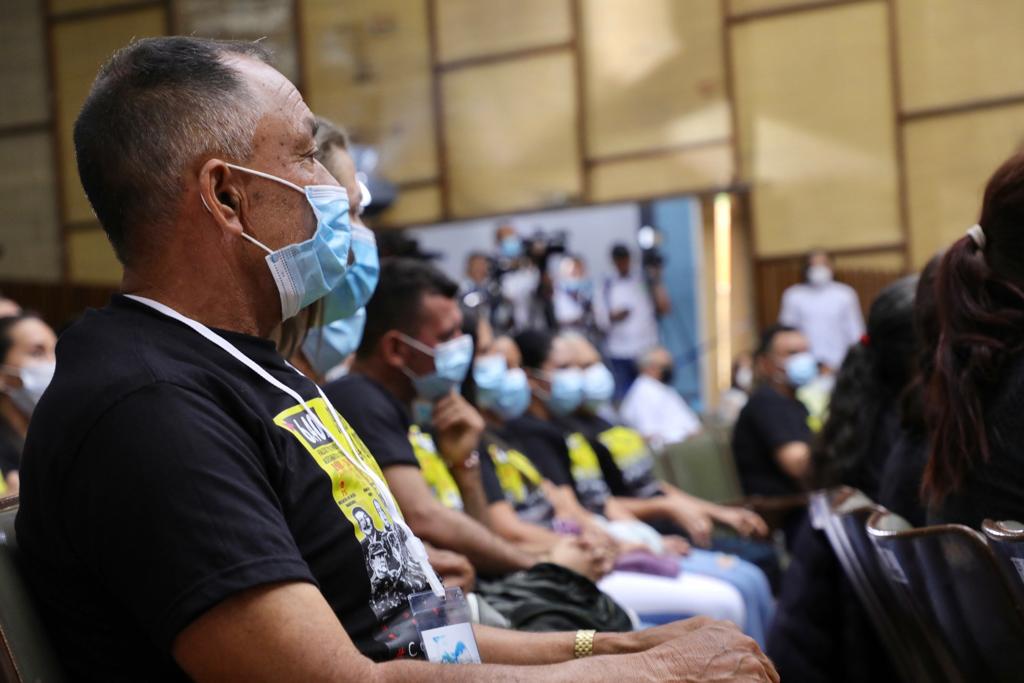 Su verdad ha sido deshonesta: víctimas a Orlando Rivas exdirector del DAS. Foto: Cortesía JEP