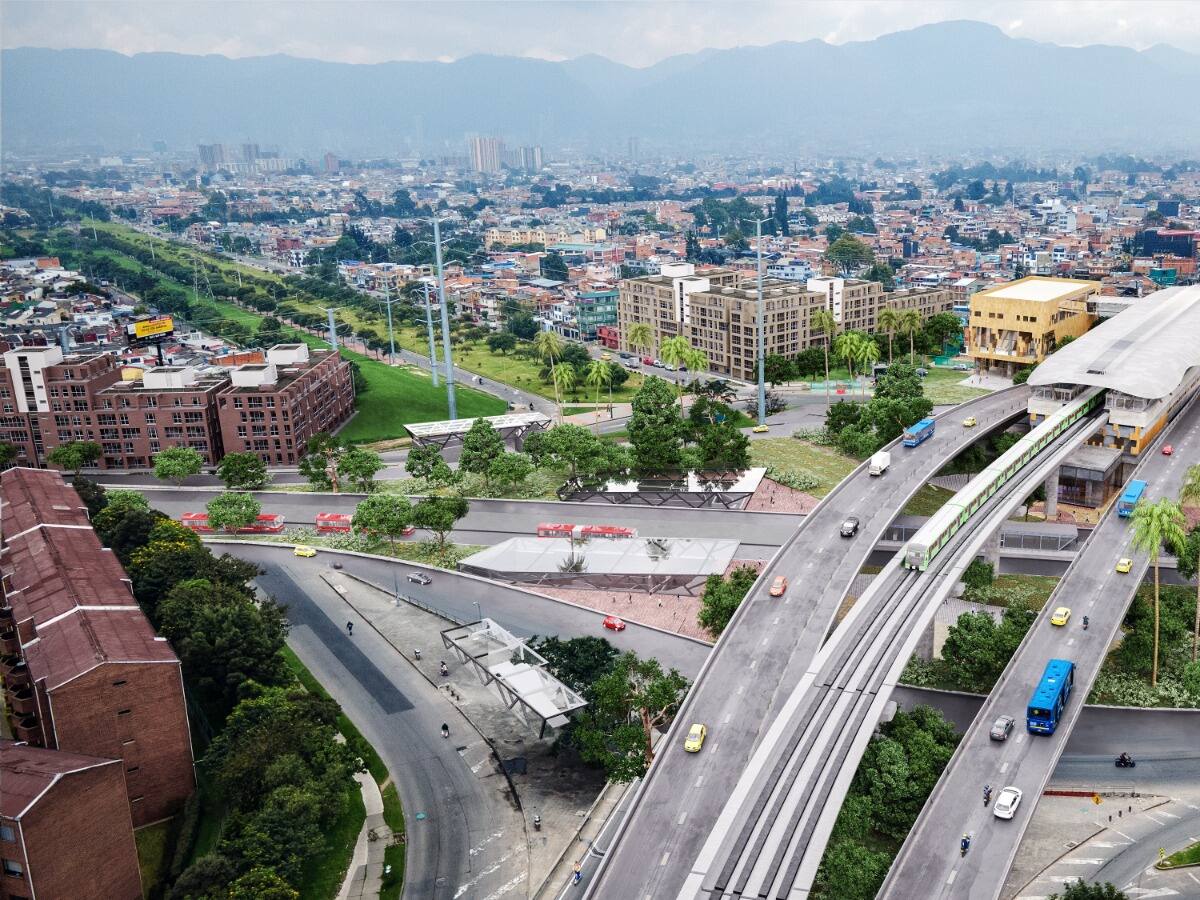 Inician nuevas obras del Metro de Bogotá en la avenida Primero de Mayo