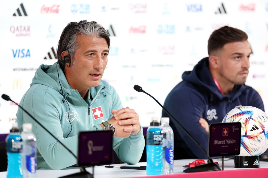 Murat Yakin, director técnico de Suiza. Foto: Getty Images.