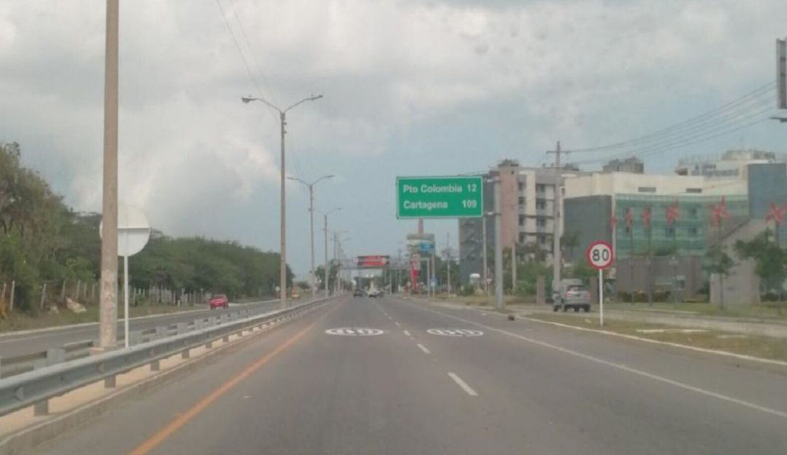 El importante corredor vial estaría presentando la situación desde hace varios años, Cortesía.