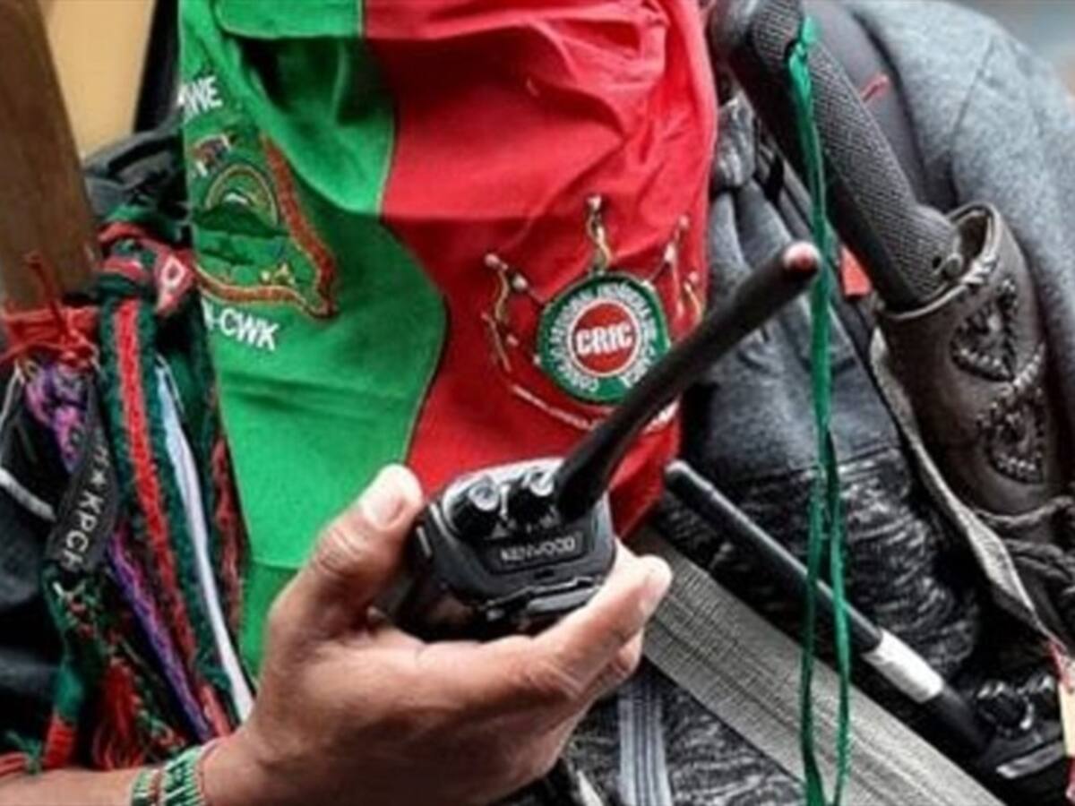 Grupos armados se camuflan usando símbolos de la Guardia Indígena en Cauca