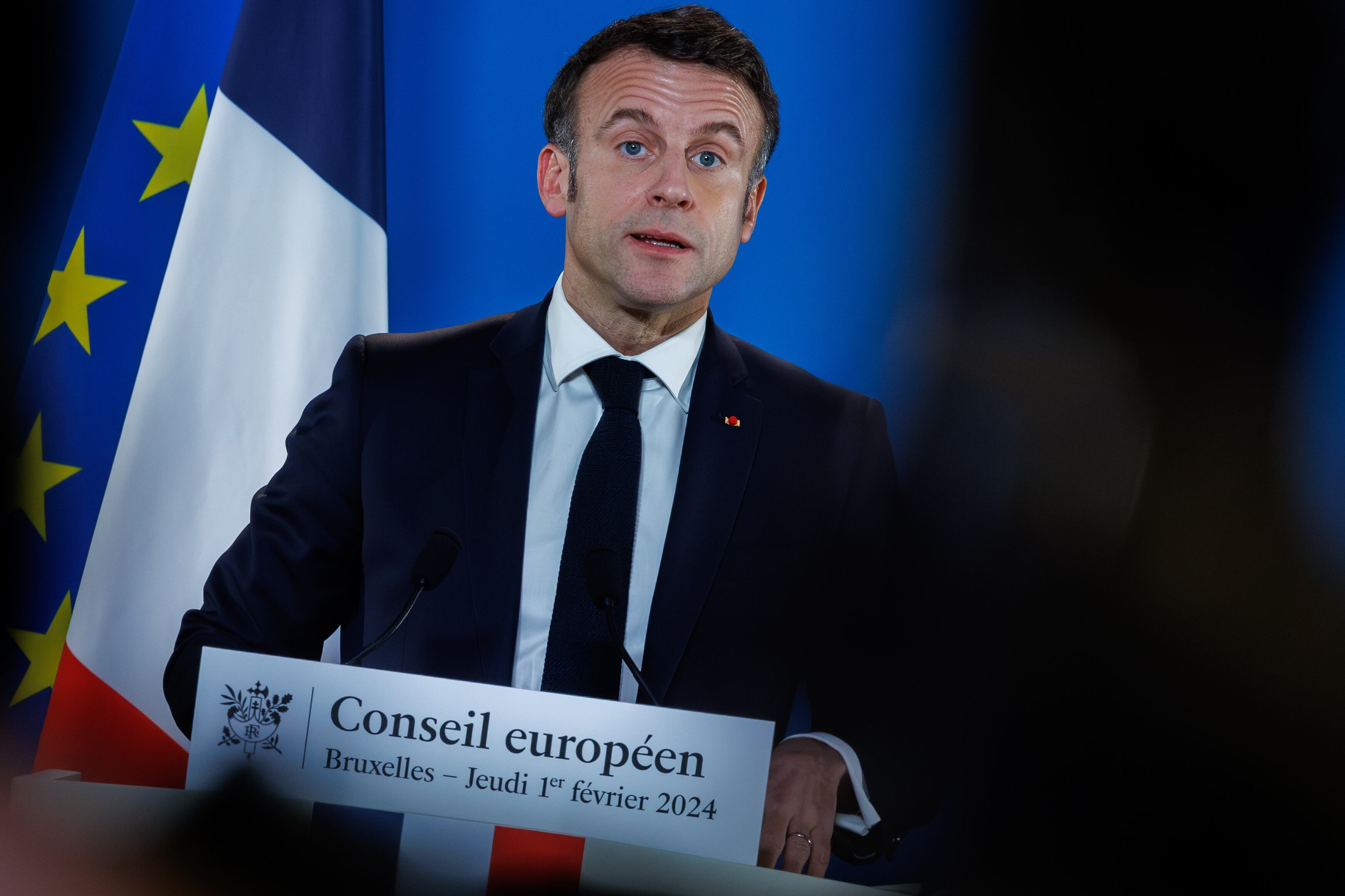 Emmanuel Macron, presidente de Francia. Foto: EFE.