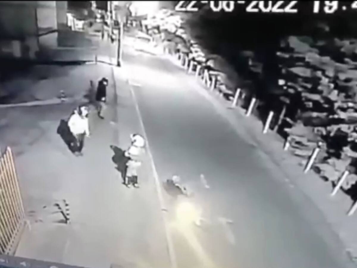 Patrullera se enfrentó a ‘motoladrones’ en Bogotá