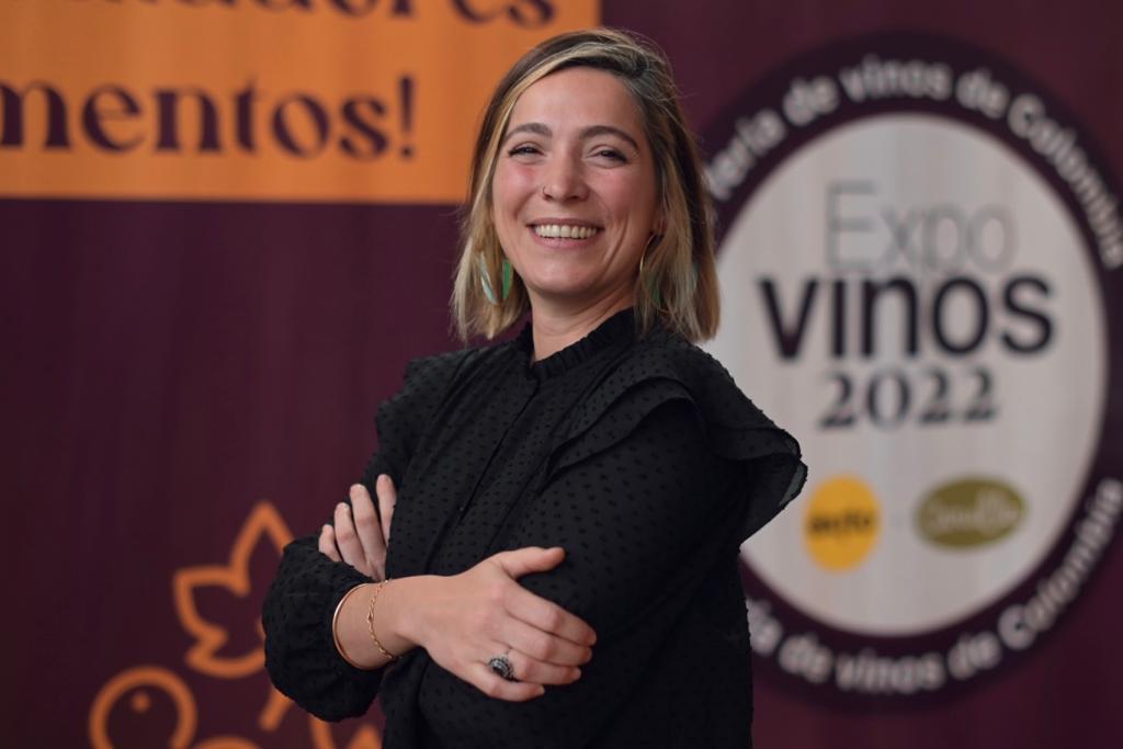 Izaskun de Ugarriza, sommelier, habló en W Fin de Semana. Foto: ExpoVinos 2022, Grupo Éxito.