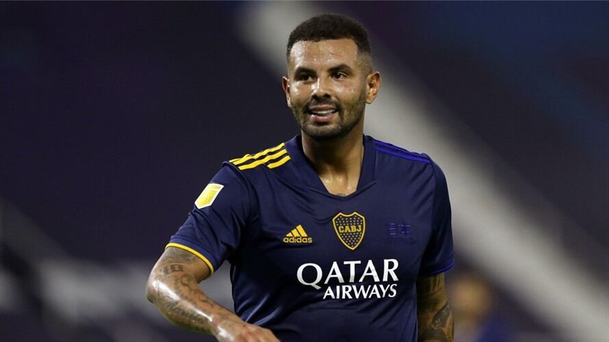 Edwin Cardona, jugador de Boca Juniors. Foto: Daniel Jayo/Getty Images
