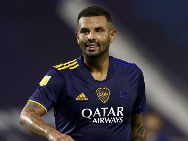 Edwin Cardona, jugador de Boca Juniors. Foto: Daniel Jayo/Getty Images
