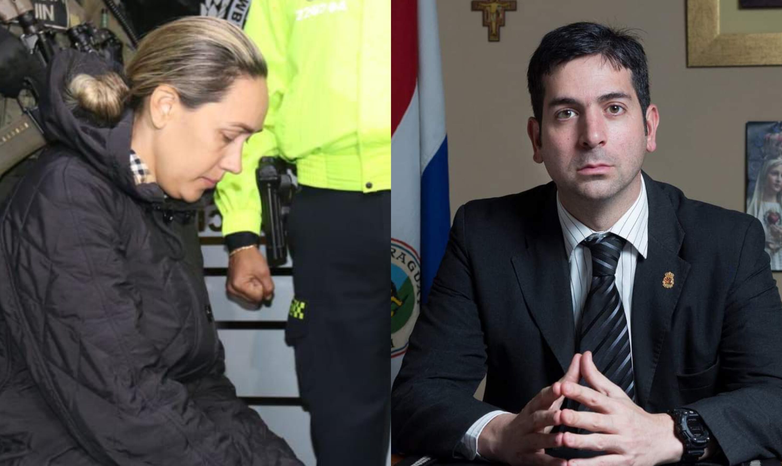 Margareth Chacón y Marcelo Pecci.