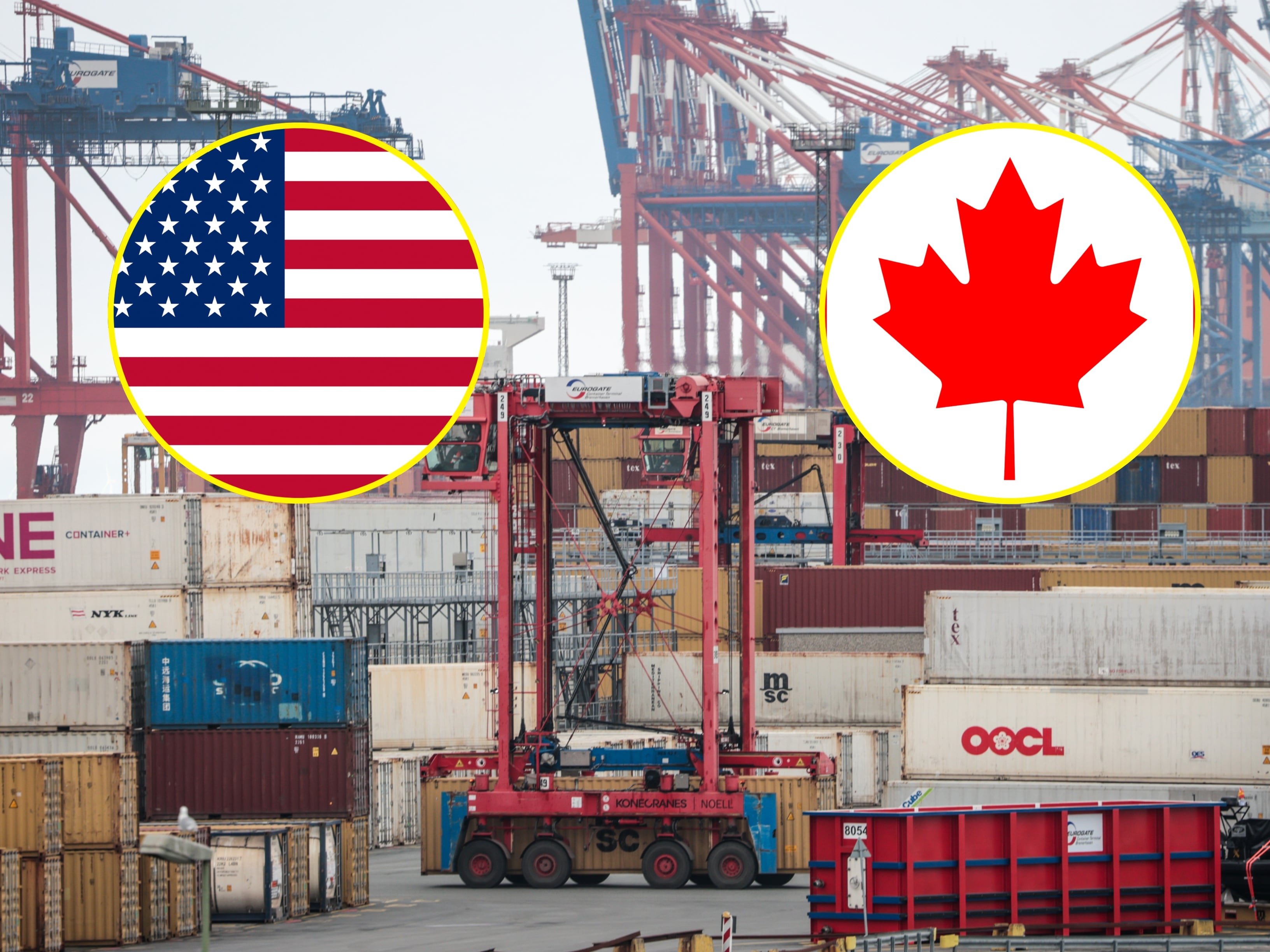 Terminal de Bremerhaven en Alemania. FOTO: Strangmann/Getty Images