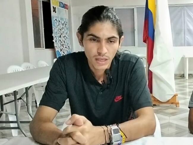 Andrey Avendaño, vocero del Estado Mayor Central de las Farc. Crédito: Cortesía.