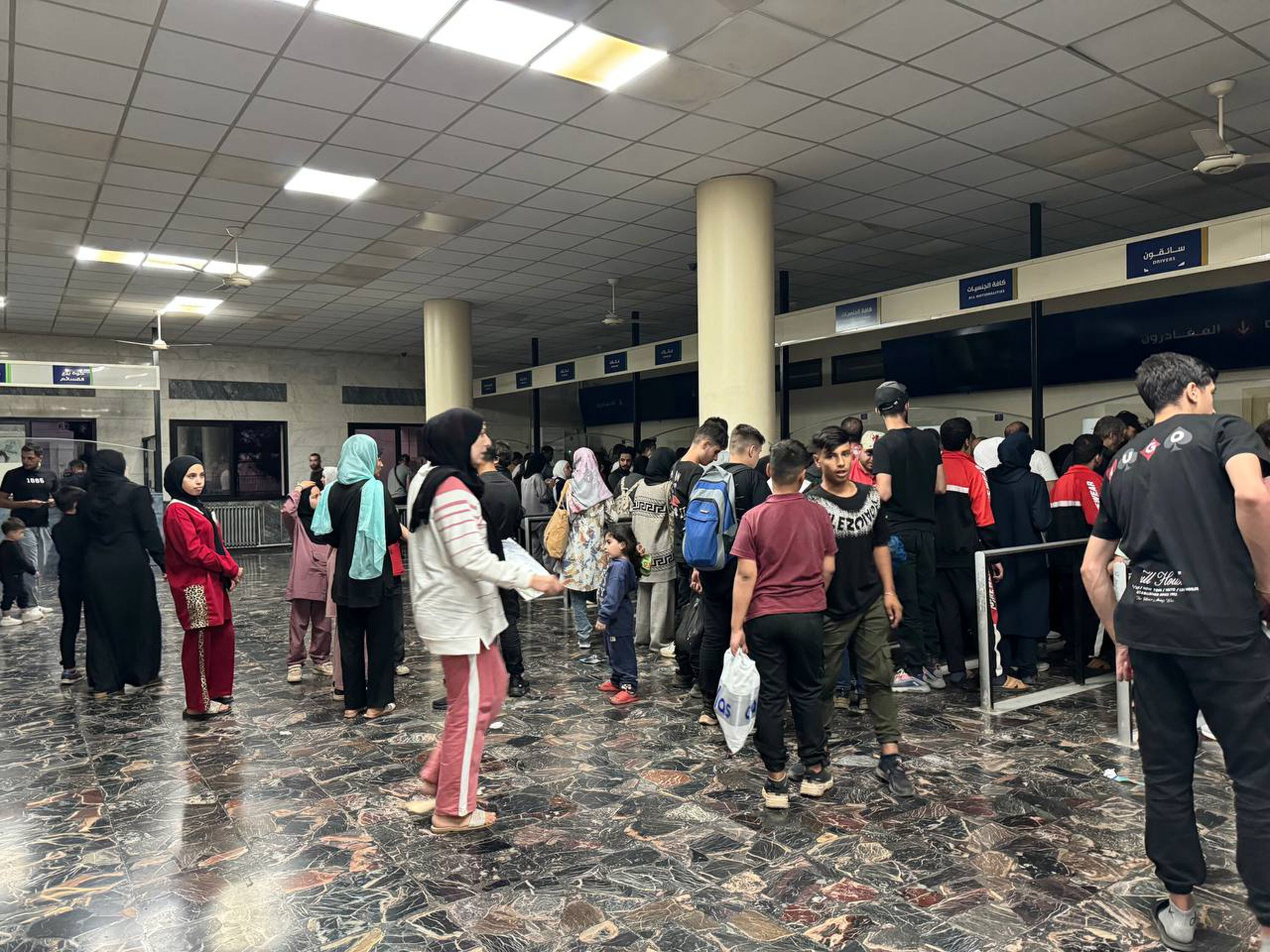 Desplazados hacia Siria. I Foto: EFE/EPA/STR.