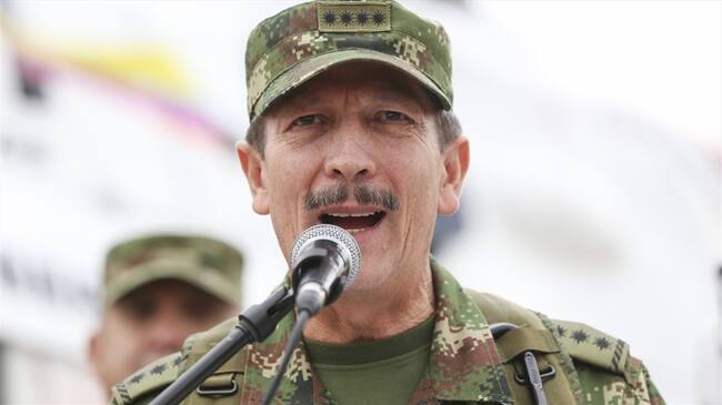 El comandante del Ejército nacional se pronunció frente a los recientes hechos en los que han asesinado a varios candidatos a cargos público en el país.. Foto: Colprensa