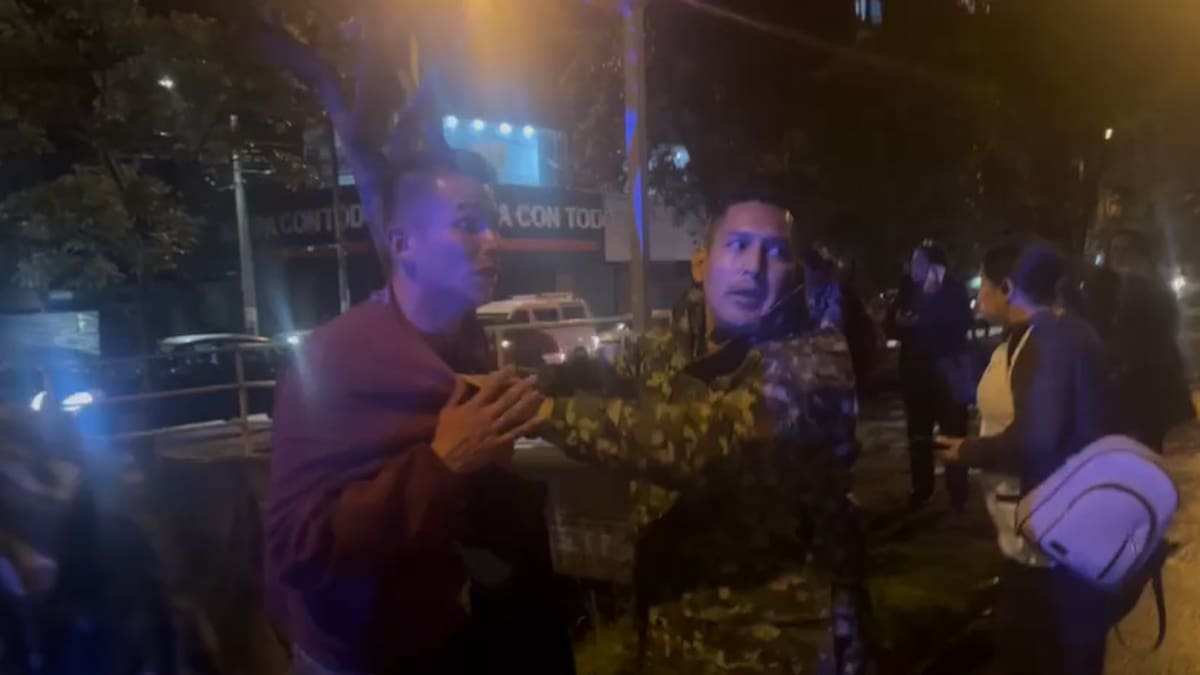 Balacera en la calle 134 con carrera 13, en Bogotá, tras intento de robo a bus del SITP