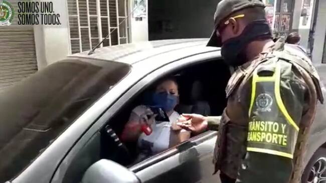 La Policía de Norte de Santander ha impuesto 1.743 comparendos. Foto: Cortesía