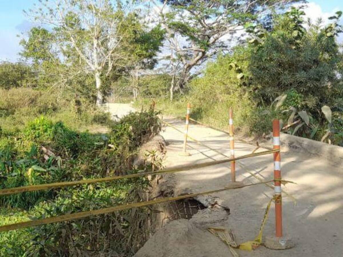 Montería: cerrado paso de vehículos pesados y buses en vía Martinica-Leticia-Loma Verde