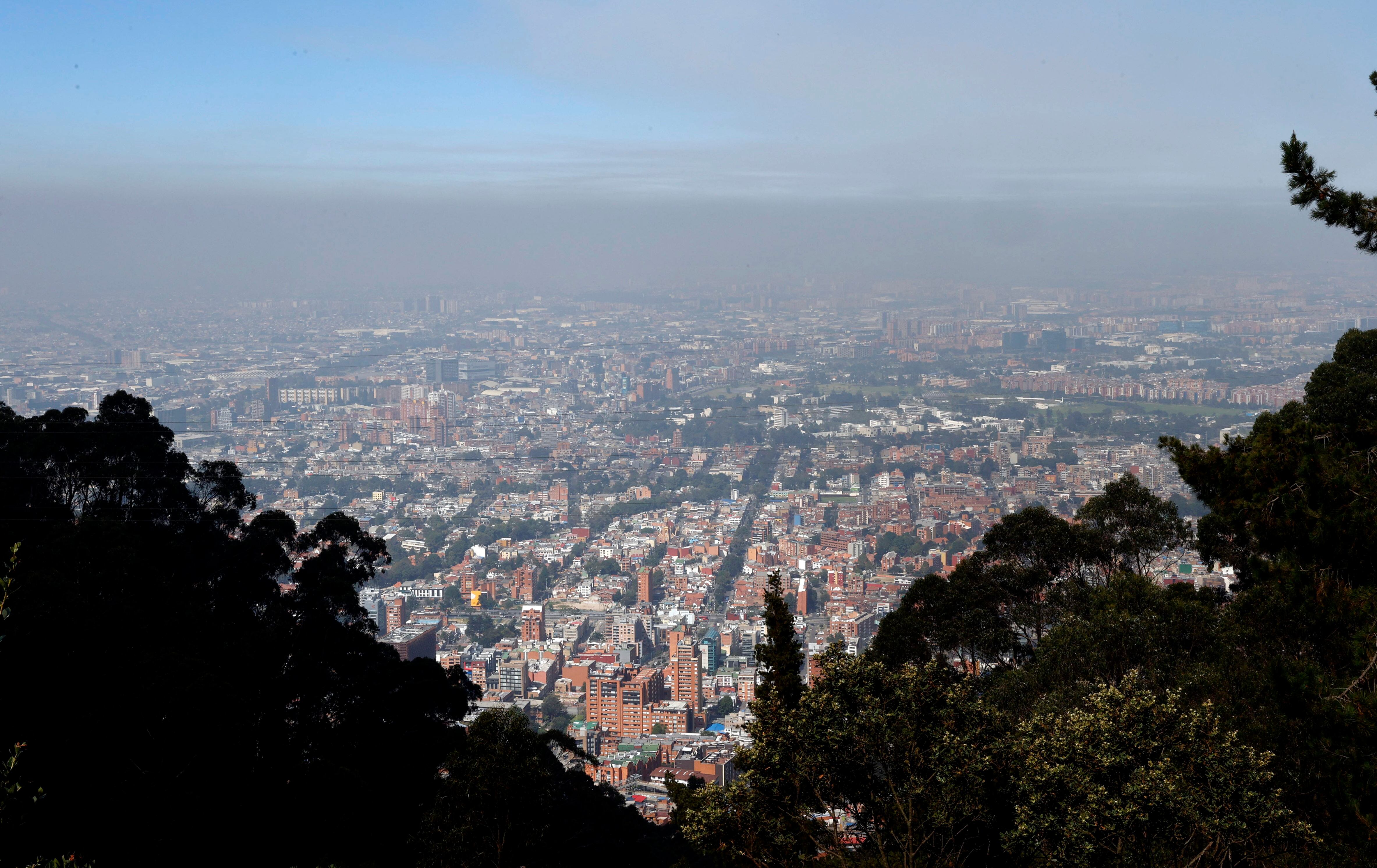 Cerros Orientales. EFE/ Mauricio Dueñas Castañeda